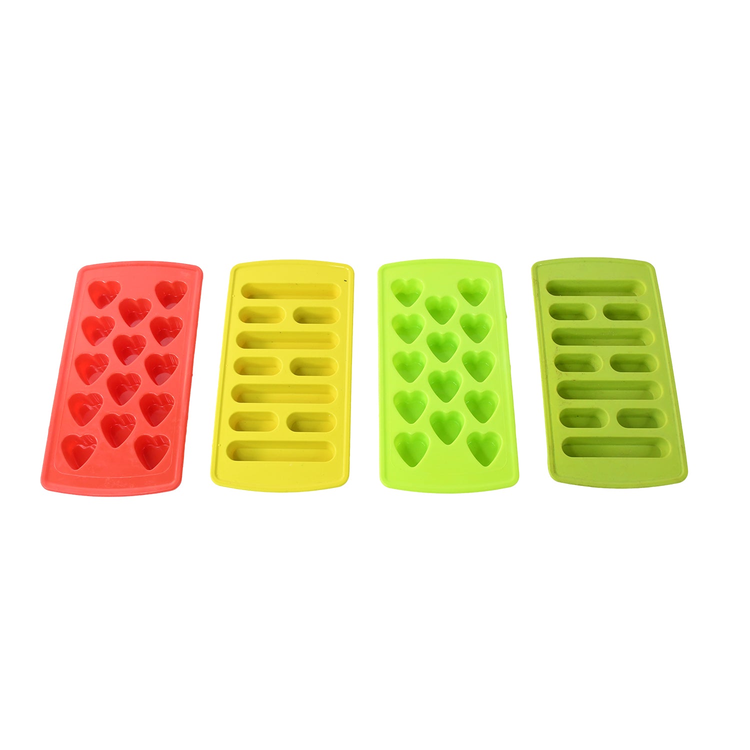 Plastic Ice Cube Tray Set (4 Pc) - Shop Gharse
